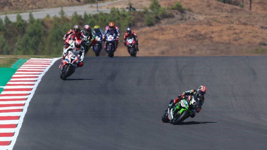 Jonathan Rea Álvaro Bautista Portimao SBK