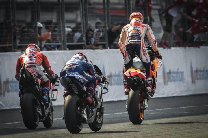 Márquez Viñales Dovizioso