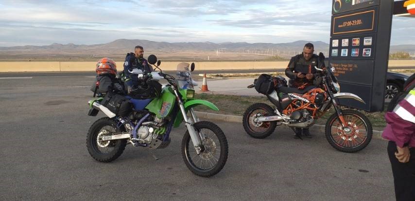 La KTM ya goteando