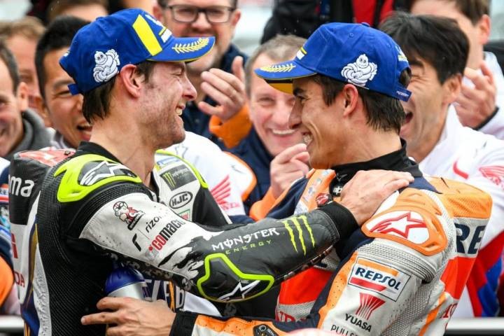 márquez, crutchlow, honda