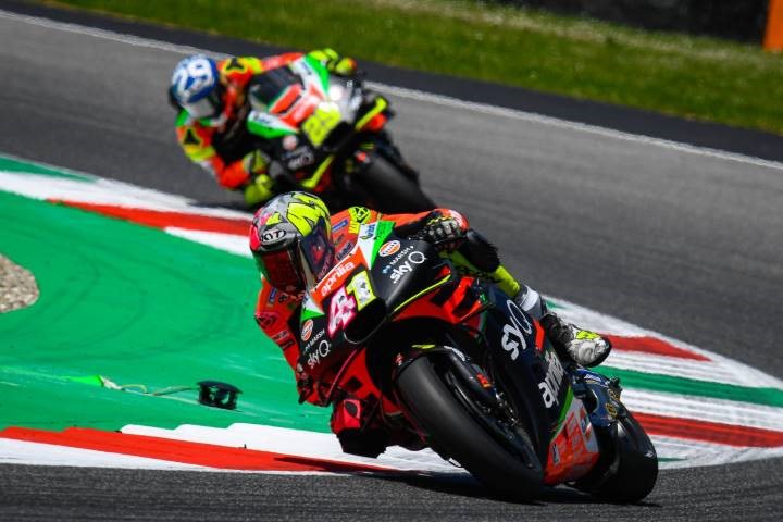 Aleix Espargaró Marc Márquez Aprilia MotoGP Aleix Espargaró:"Me gustaría ver a Márquez en Aprilia"