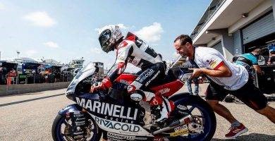 Romano Fenati Max Biaggi Moto3