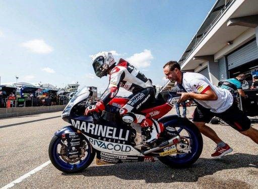 Romano Fenati Max Biaggi Moto3