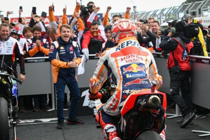Márquez Lorenzo Honda
