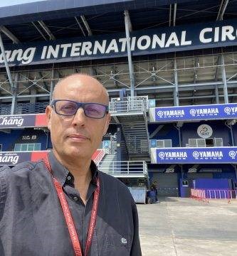 Ernest Riveras en el Circuito Internacional Chang de Buriram