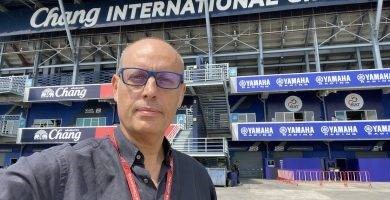 Ernest Riveras en el Circuito Internacional Chang de Buriram