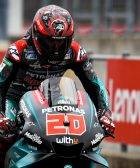 Fabio Quartararo durante los entrenamientos libres del Gran Premio de Japón de MotoGP