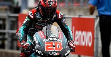 Fabio Quartararo durante los entrenamientos libres del Gran Premio de Japón de MotoGP