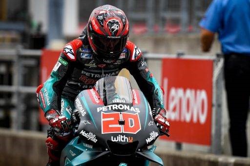 Fabio Quartararo durante los entrenamientos libres del Gran Premio de Japón de MotoGP