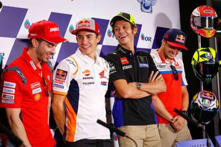 dovizioso, márquez, rossi, motogp