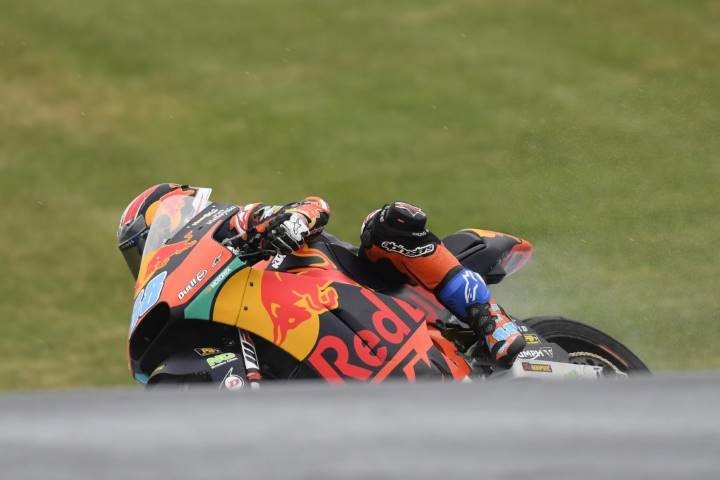 Jorge Martín durante los entrenamientos libres del Gran Premio de Australia