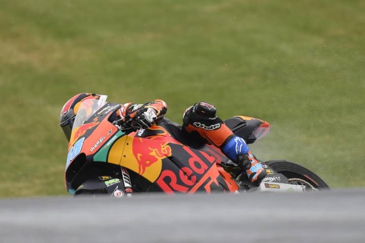 Jorge Martín durante los entrenamientos libres del Gran Premio de Australia