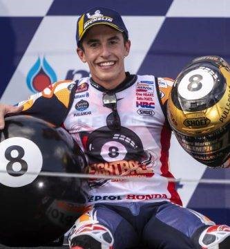 Marc Márquez bola 8 Tailandia Chang Buriram MotoGP Repsol Honda ThaiGP