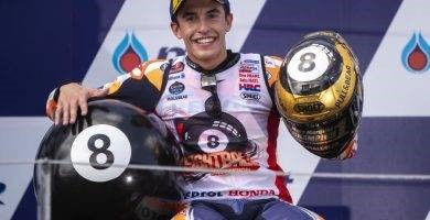 Marc Márquez bola 8 Tailandia Chang Buriram MotoGP Repsol Honda ThaiGP