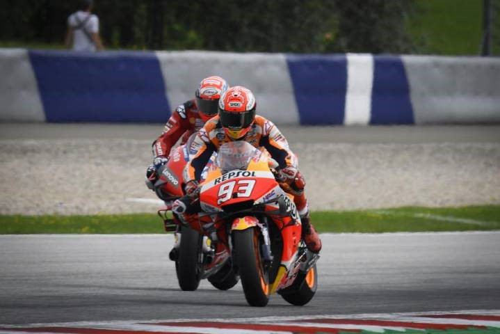 Domenicali Márquez Dovizioso Petrucci Ducati MotoGP Honda