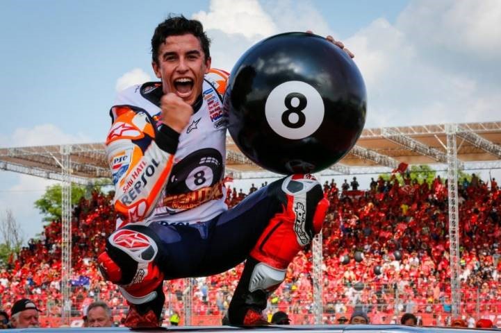 Marc Márquez Emilio Alzamora Campeón 