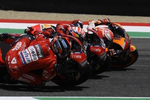 Dovizioso Petrucci Marquez Honda Ducati