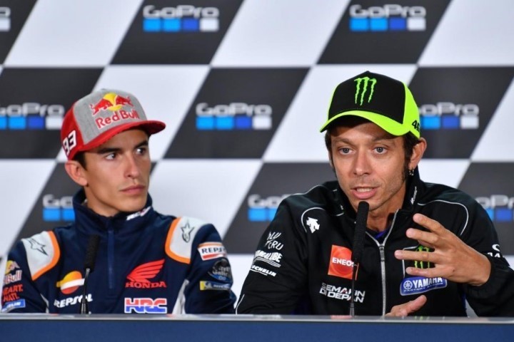 rossi, márquez, motogp