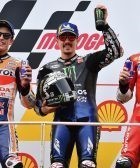 Dovizioso, Márquez, Viñales
