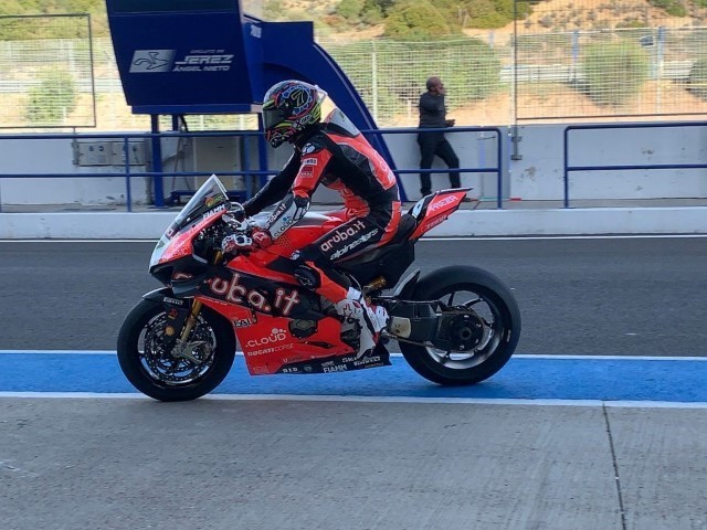 Chaz Davies WorldSBK Aruba Racing Ducati Panigale V2 V4 Superbikes