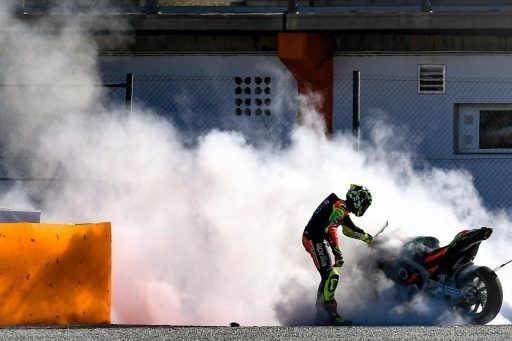 Iannone Aprilia Valencia