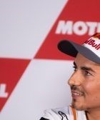 Jorge Lorenzo durante la rueda de prensa