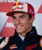 Marc Márquez durante la rueda de prensa del Gran Premio de la Comunitat Valenciana