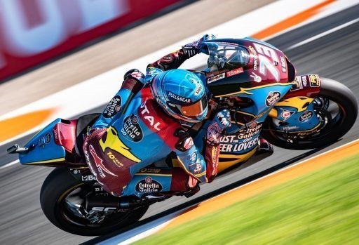 Álex Márquez durante el GP de la Comunitat Valenciana