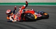 Caída Marc Márquez MotoGP