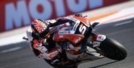 Johann Zarco con la Honda del LCR durante el último Gran Premio de la Comunitat Valenciana de MotoGP