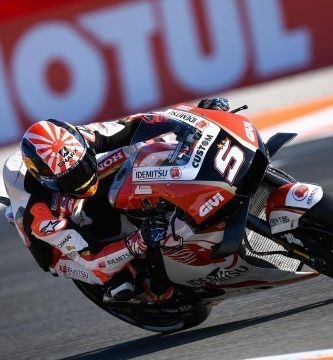 Johann Zarco con la Honda del LCR durante el último Gran Premio de la Comunitat Valenciana de MotoGP