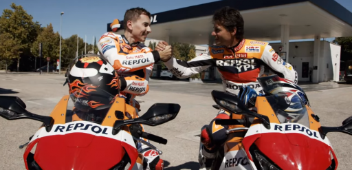 Jorge Lorenzo y Álex Criville