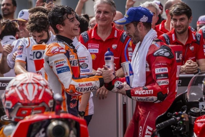 Gigi Dall'Igna Ducati MotoGP Márquez Lorenzo Valencia Cheste