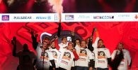 Marc Márquez Álex Márquez Honda celebración título MotoGP Moto 2