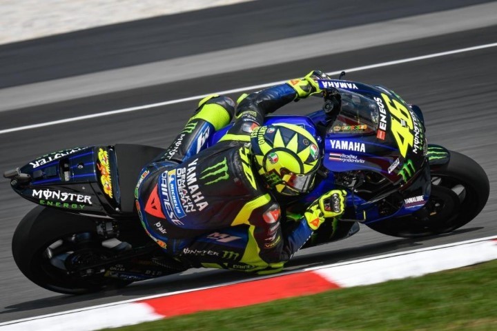 John Hopkins Valentino Rossi Yamaha