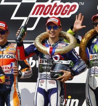 Foto Repsol Media Márquez Lorenzo Rossi Moto GP