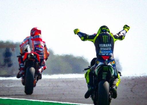 MotoGP Rossi Márquez