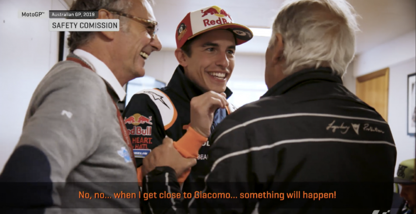 Agostini Marc Márquez MotoGP Agostini: "los accidente son mala publicidad"