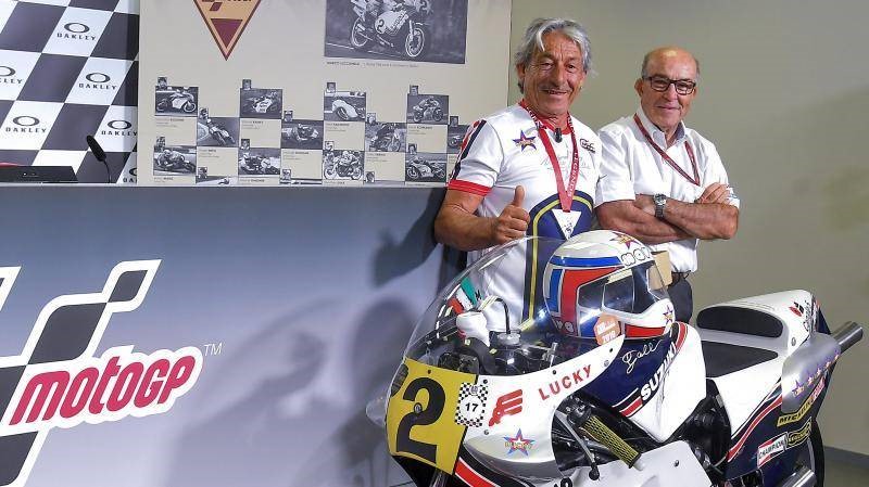 Lucchinelli sobre pilotar la Honda de Márquez