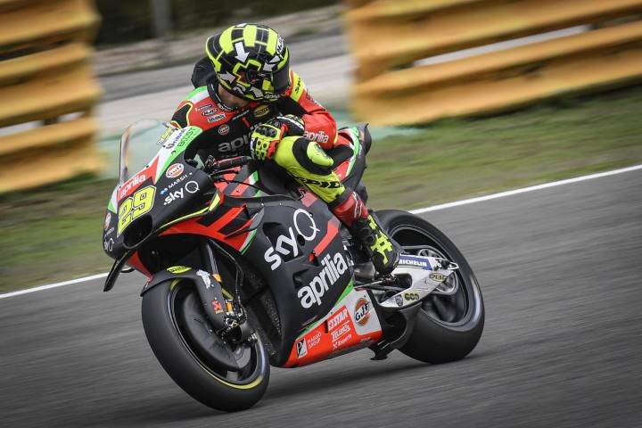 Aprilia Andrea Iannone motor MotoGP 2020 Jan Witteveen
