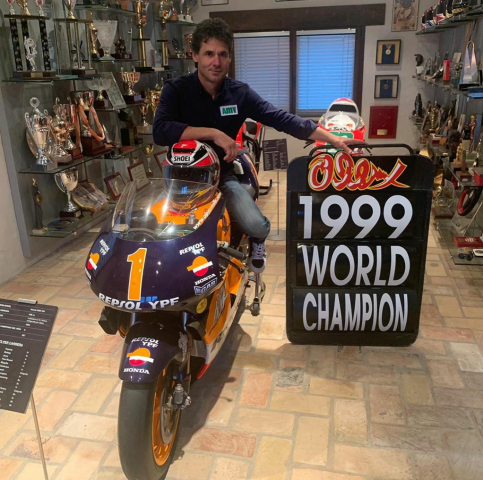 Álex Crivillé 500 cc 125 cc Honda MotoGP