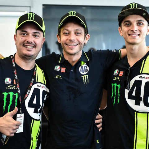 Valentino Rossi Luca Marini Uccio Salucci Yas Marina 12 horas Golfo