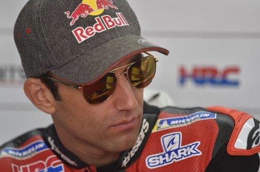 Johann Zarco en su box