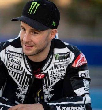 Jonathan Rea durante los test de invierno de WorldSBK con Kawasaki