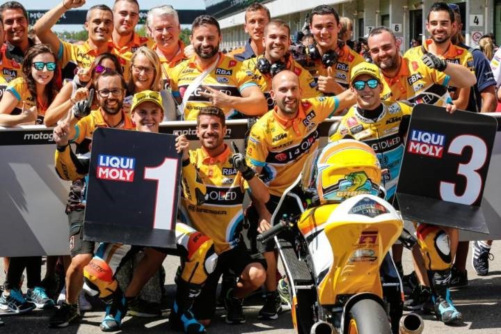 Juanfran Guevara Moto 3 retirada MotoGP Márquez Lorenzo Rossi 