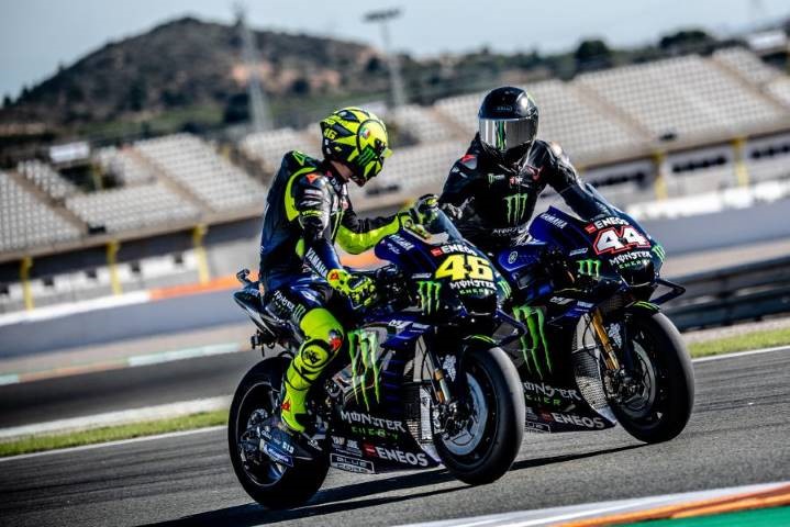 Valentino Rossi Lewis Hamilton Fórmula 1 F1 MotoGP Circuit Ricardo Tormo Cheste Valencia