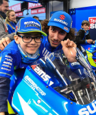 Joan Mir Álex Rins Suzuki Ecstar Fundación Unoentrecienmil