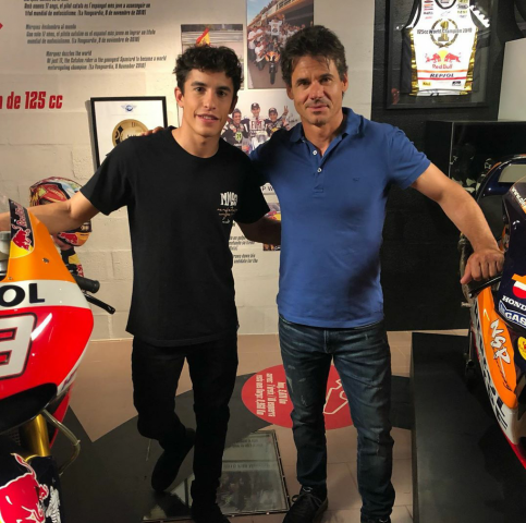 Álex Crivillé Marc Márquez 500 cc 125 cc Honda MotoGP