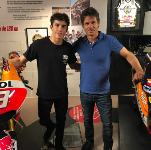 Álex Crivillé Marc Márquez 500 cc 125 cc Honda MotoGP