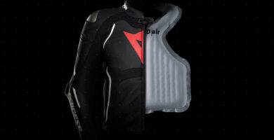 Imagen publicitaria del sistema D-Air de Dainese